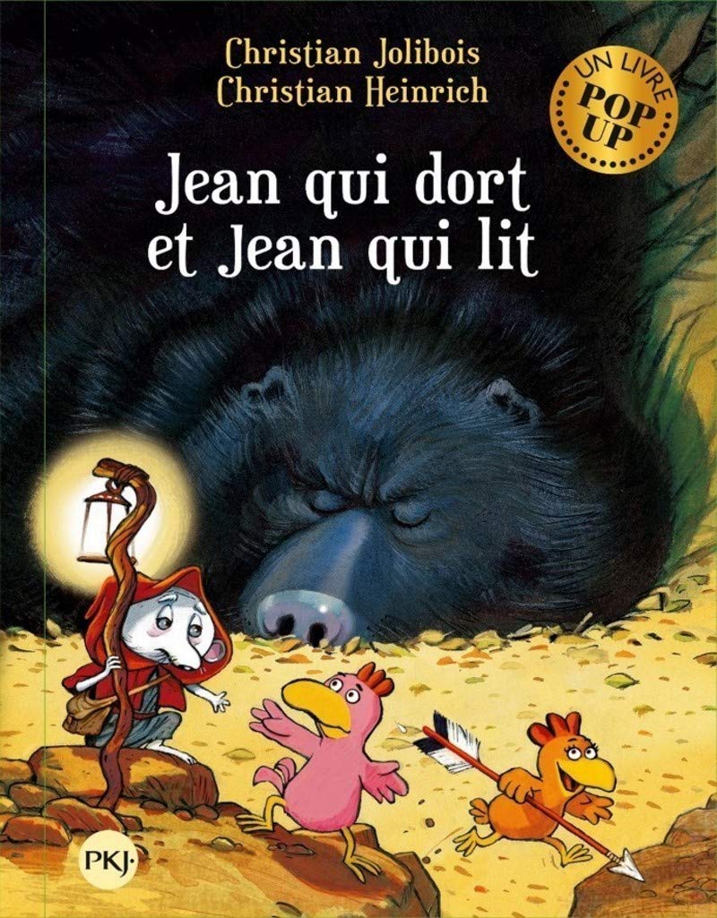 Les P'tites poules Pop-up - Jean qui dort et Jean qui lit - tome 7 (7): Un livre pop up Non-fiction