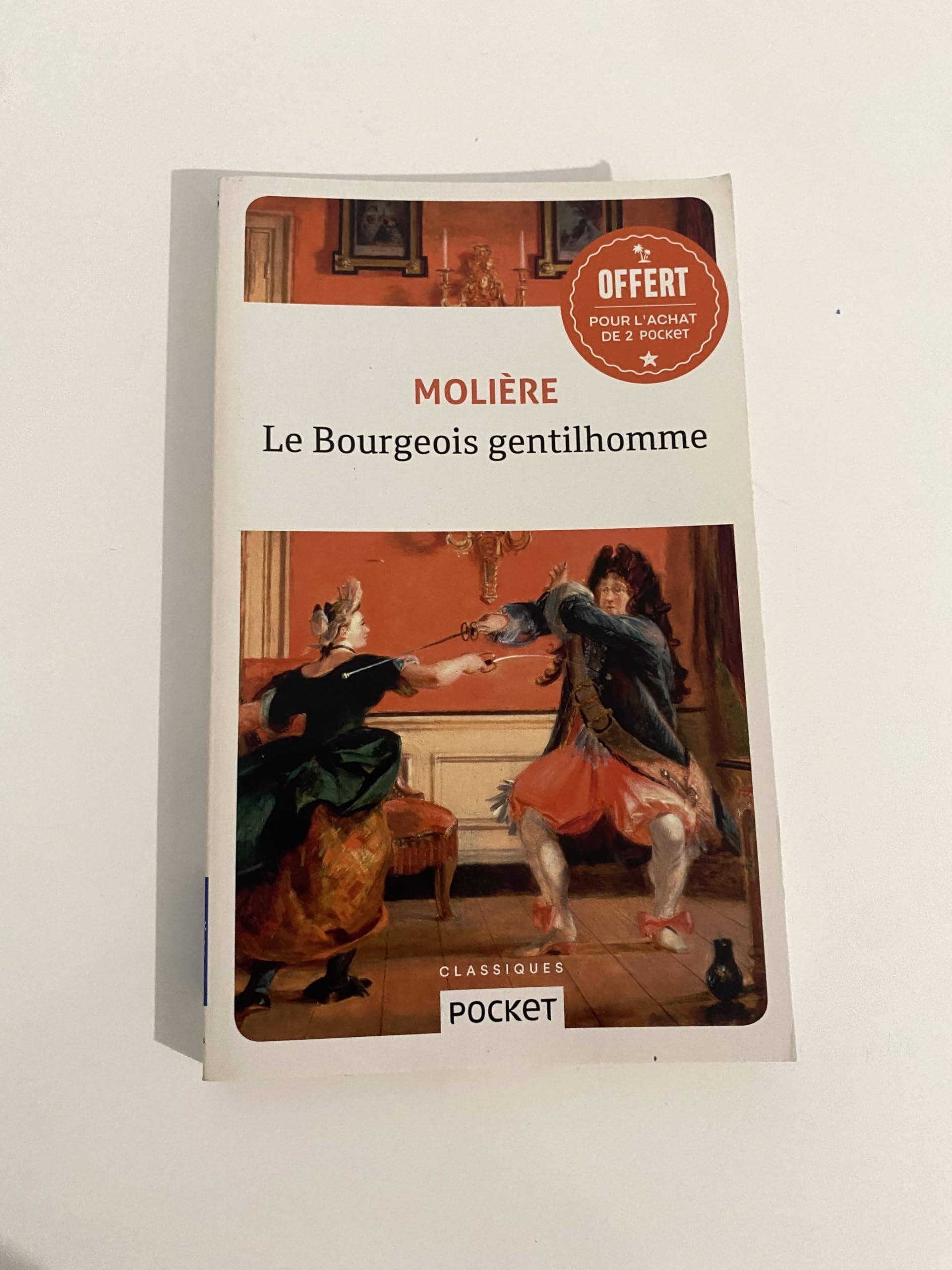 livre le bourgeois gentilhomme molière book