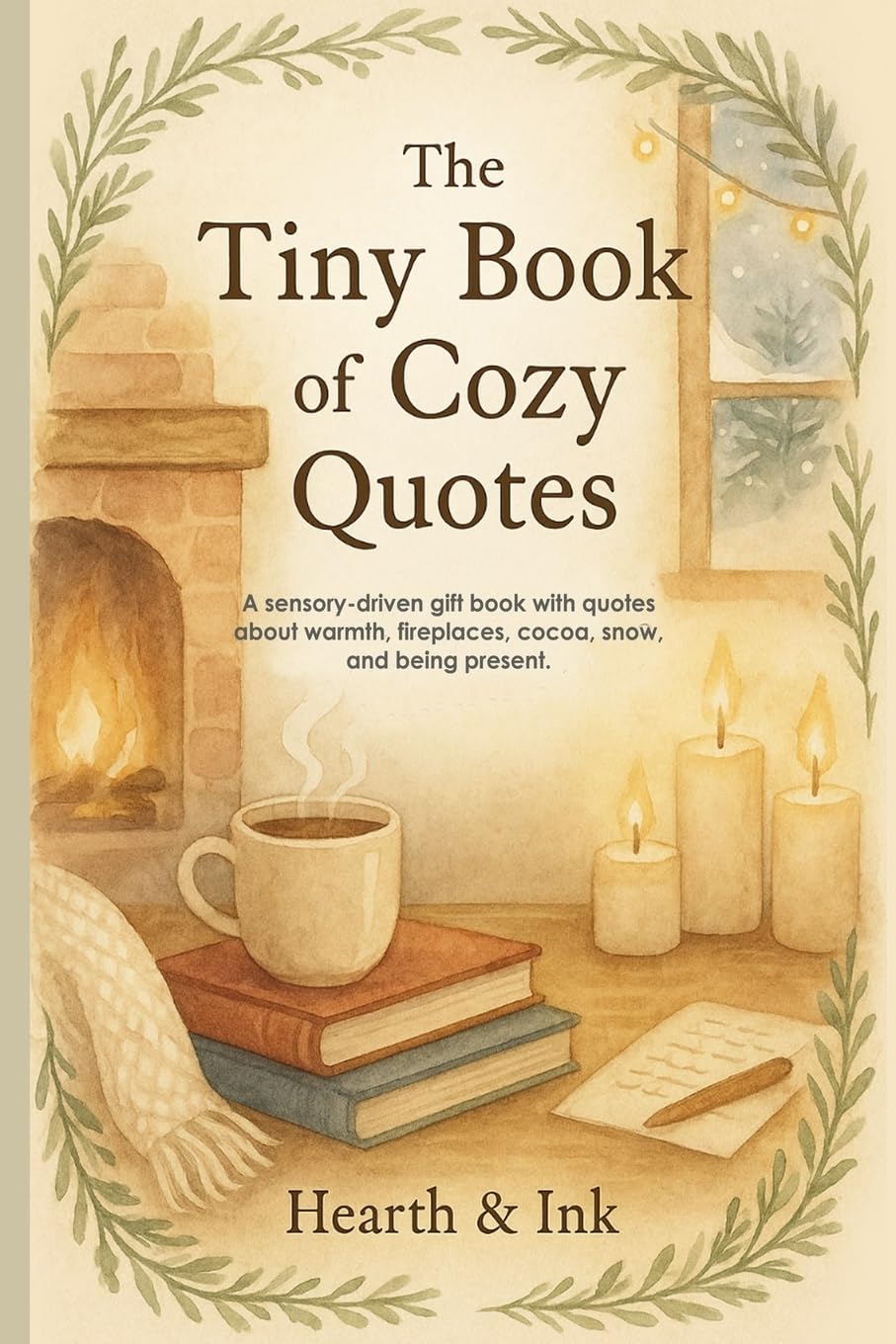 The Tiny Book of Cozy Quotes. A Small Gift Book of Hygge Quotes for Slow Living - Perfect for Christmas Gift Books for Women and Book Lover Gift ... fireplaces, cocoa, snow, and being present. Hobbies & Crafts