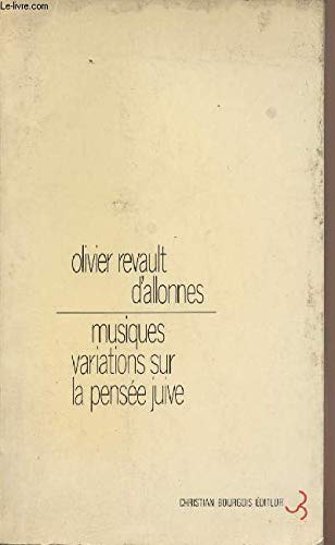 Musiques, variations sur la pensée juive Essays & Short Stories