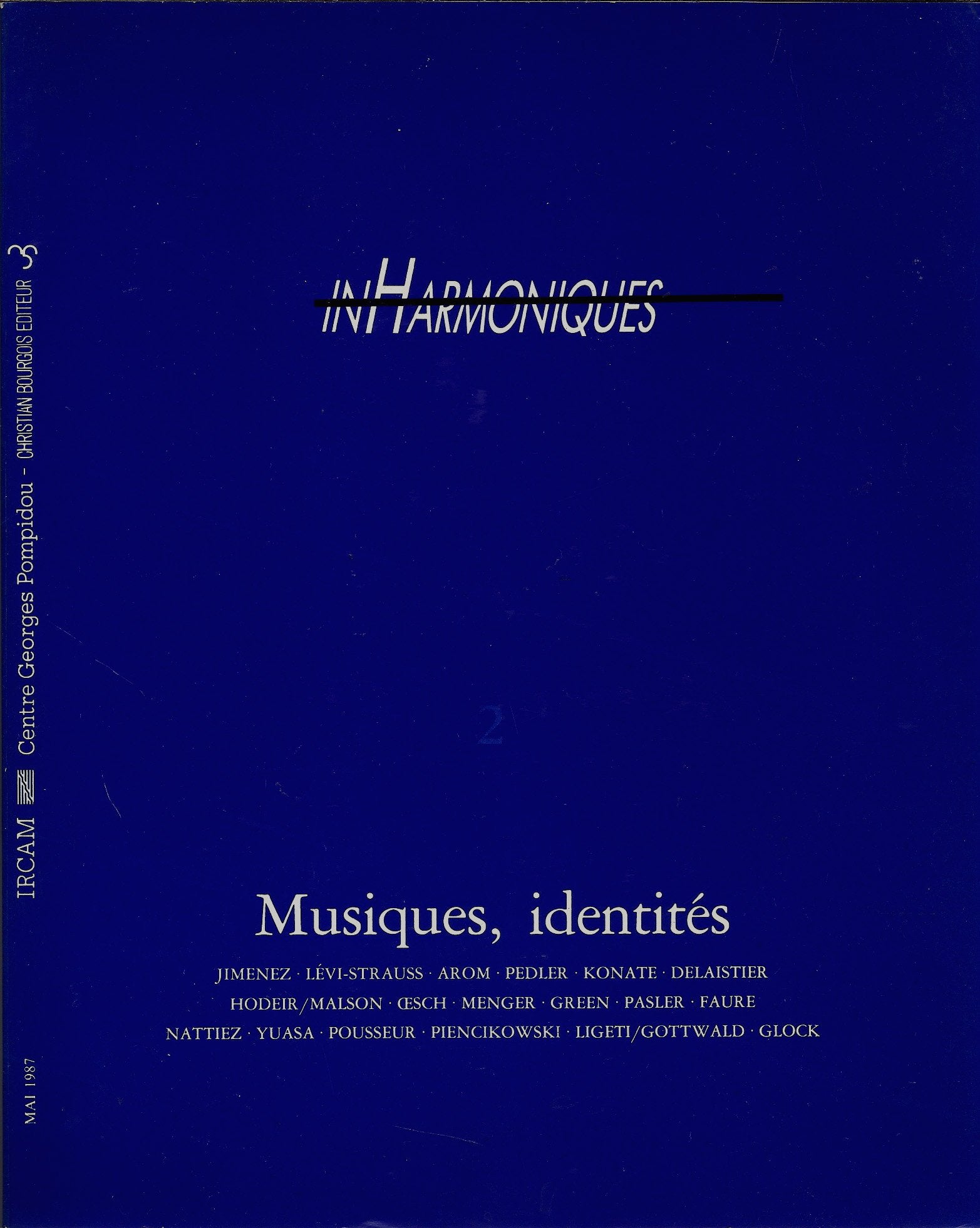 In harmoniques no 2 011295 (Bourgois) Books
