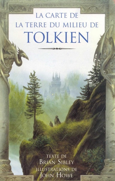 La carte de la Terre du Milieu de Tolkien book