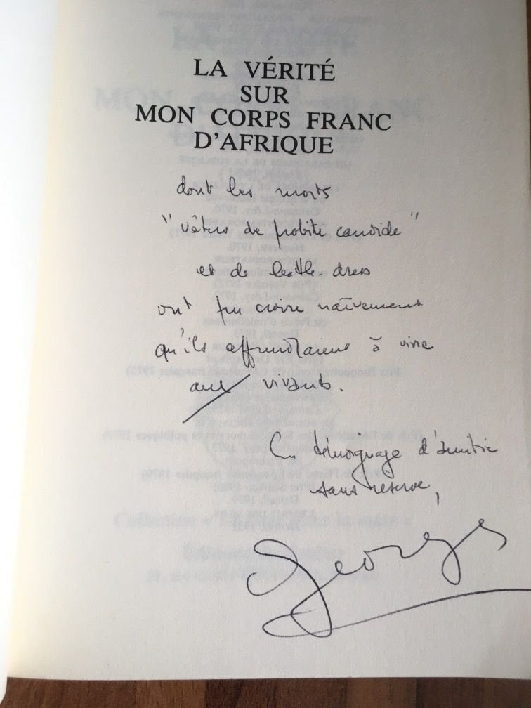 La verite sur mon corps franc d'afrique Books