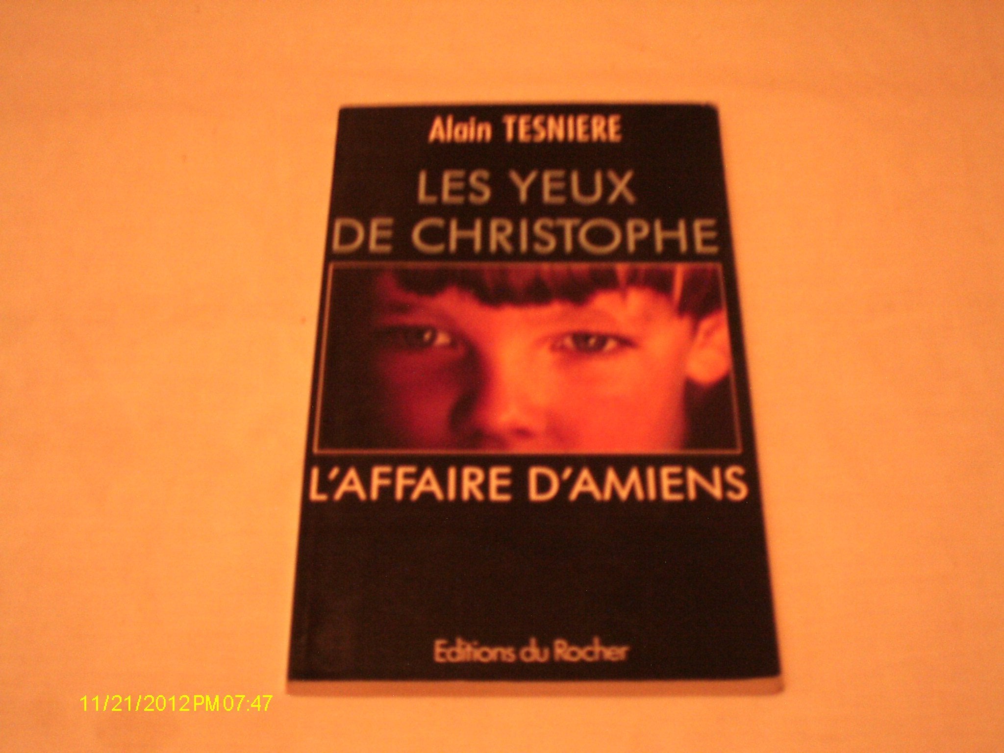 Les yeux de Christophe: L'affaire d'Amiens Books