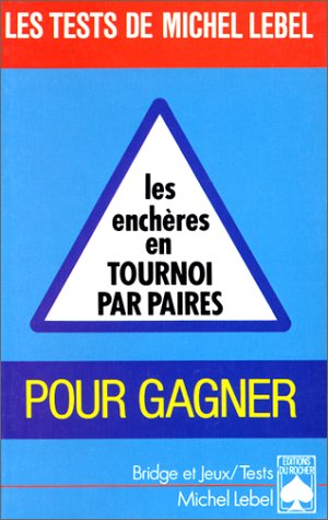 Les enchères en tournoi par paires book