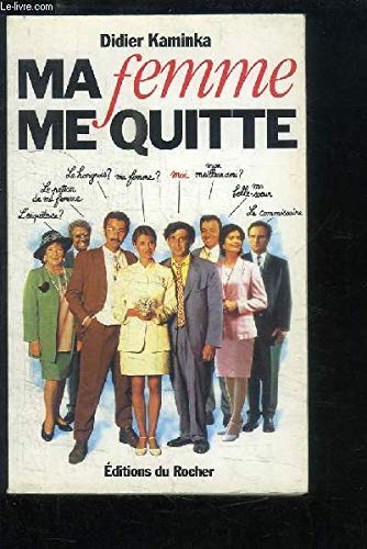 Ma femme me quitte book