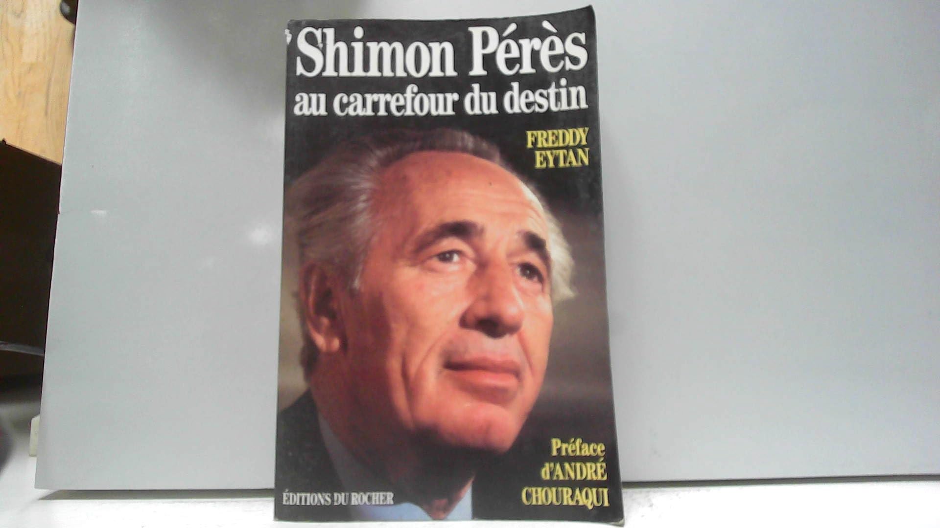 Shimon Pérès au carrefour du destin Books