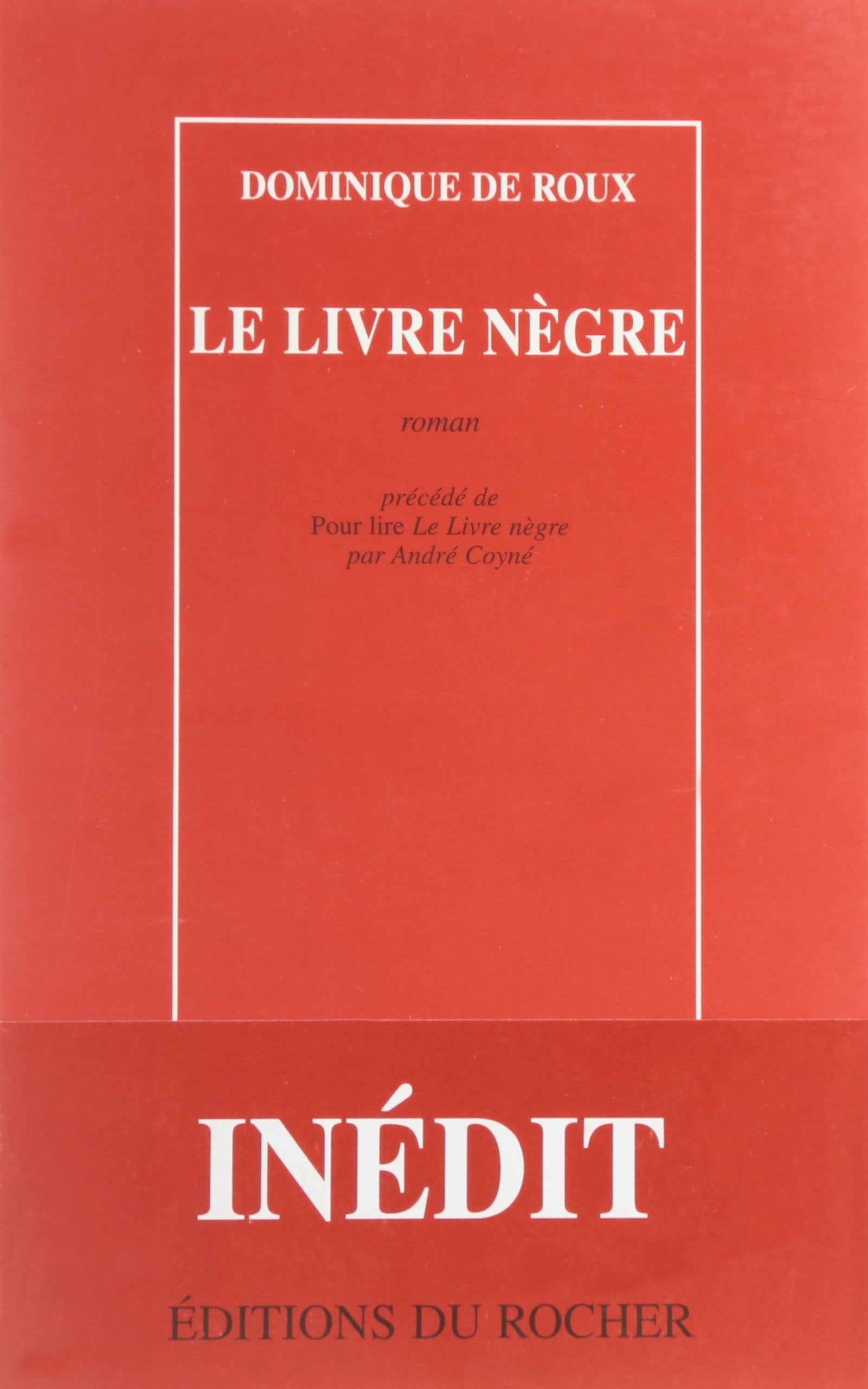 Le livre nègre Contemporary literature