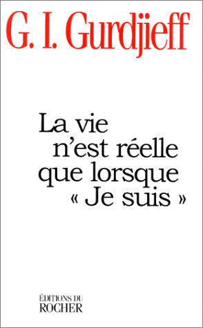 La vie n'est réelle que lorsque je suis Books
