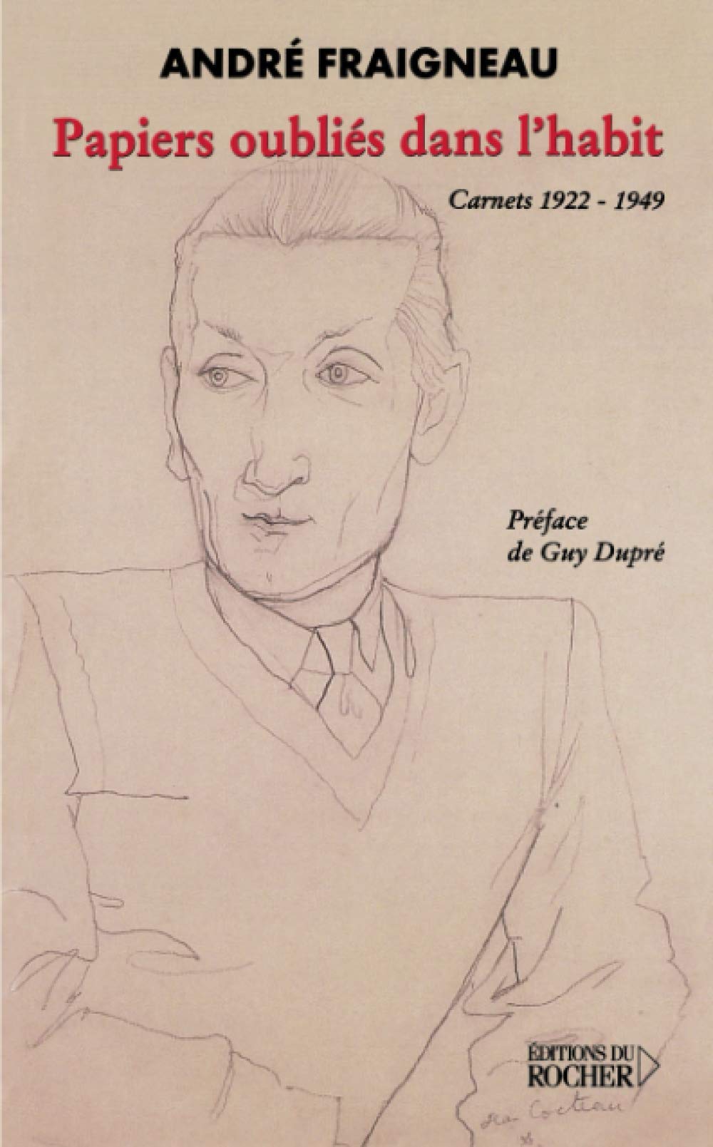 Papiers oubliés dans l'habit : carnets 1922-1949 Contemporary literature