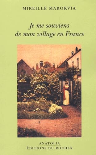 Je me souviens de mon village en France book