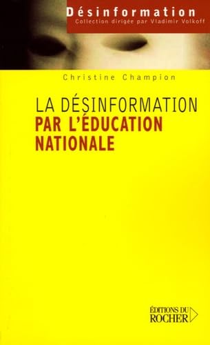 La désinformation par l'Éducation nationale book