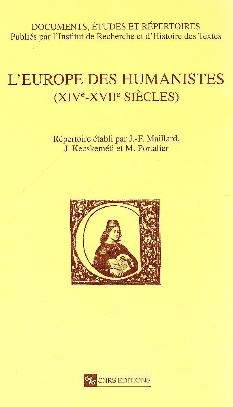 L'Europe des humanistes, XIVe-XVIIe siècles book