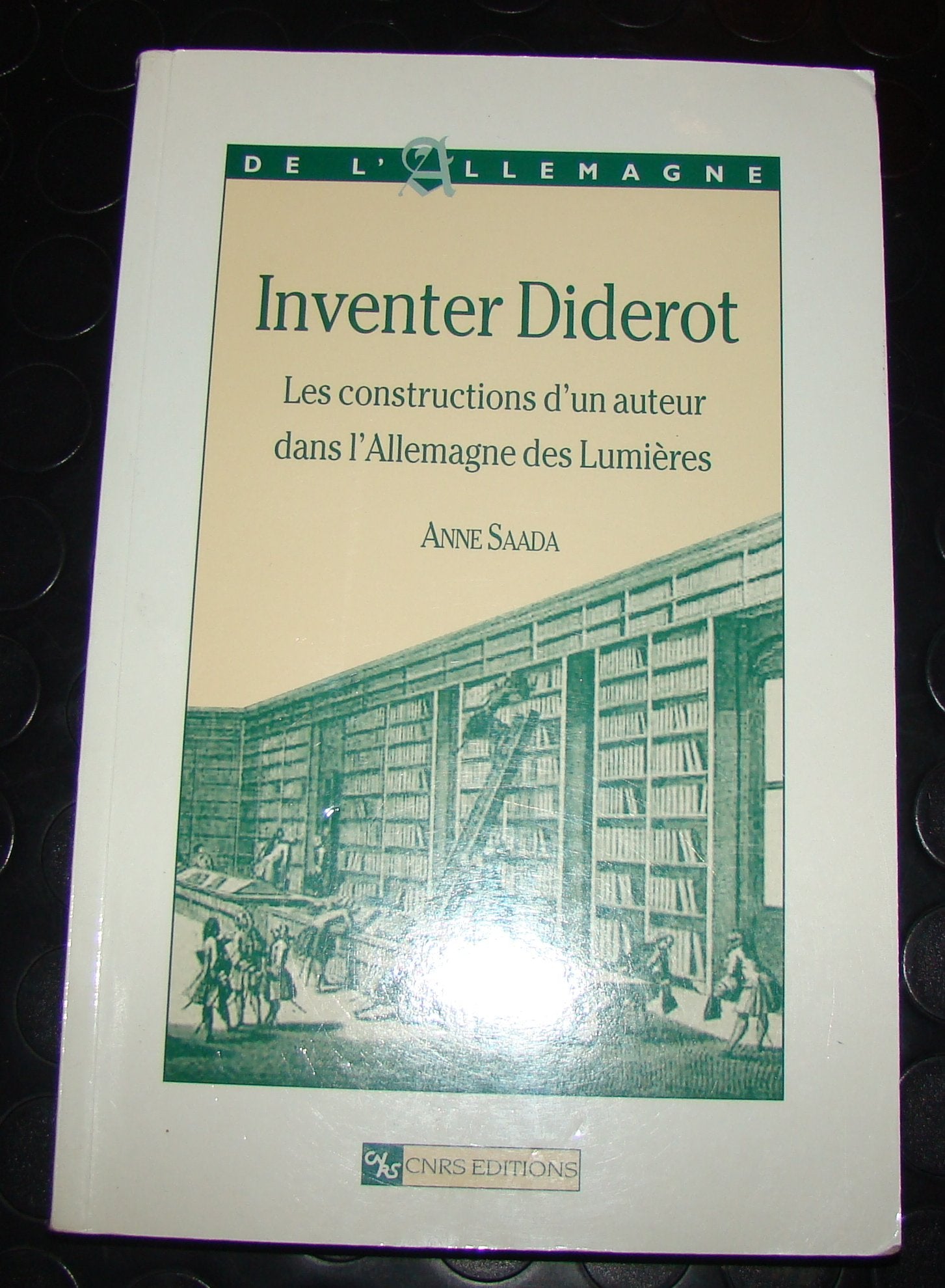 Inventer Diderot : Les constructions d'un auteur dans l'Allemagne des Lumières book