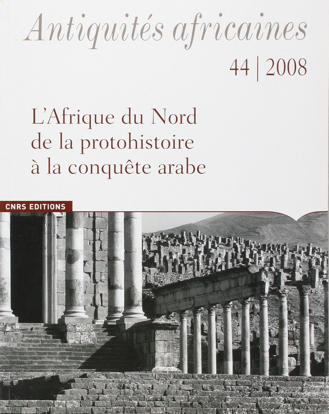 Antiquités Africaines T 44 book