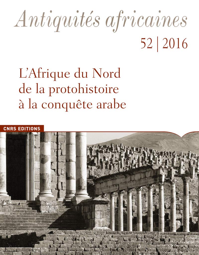 Antiquités africaines 52- L'Afrique du Nord de la book
