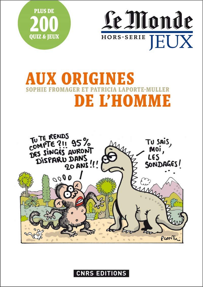 Aux origines de l'homme - Le Monde hors-série jeux book