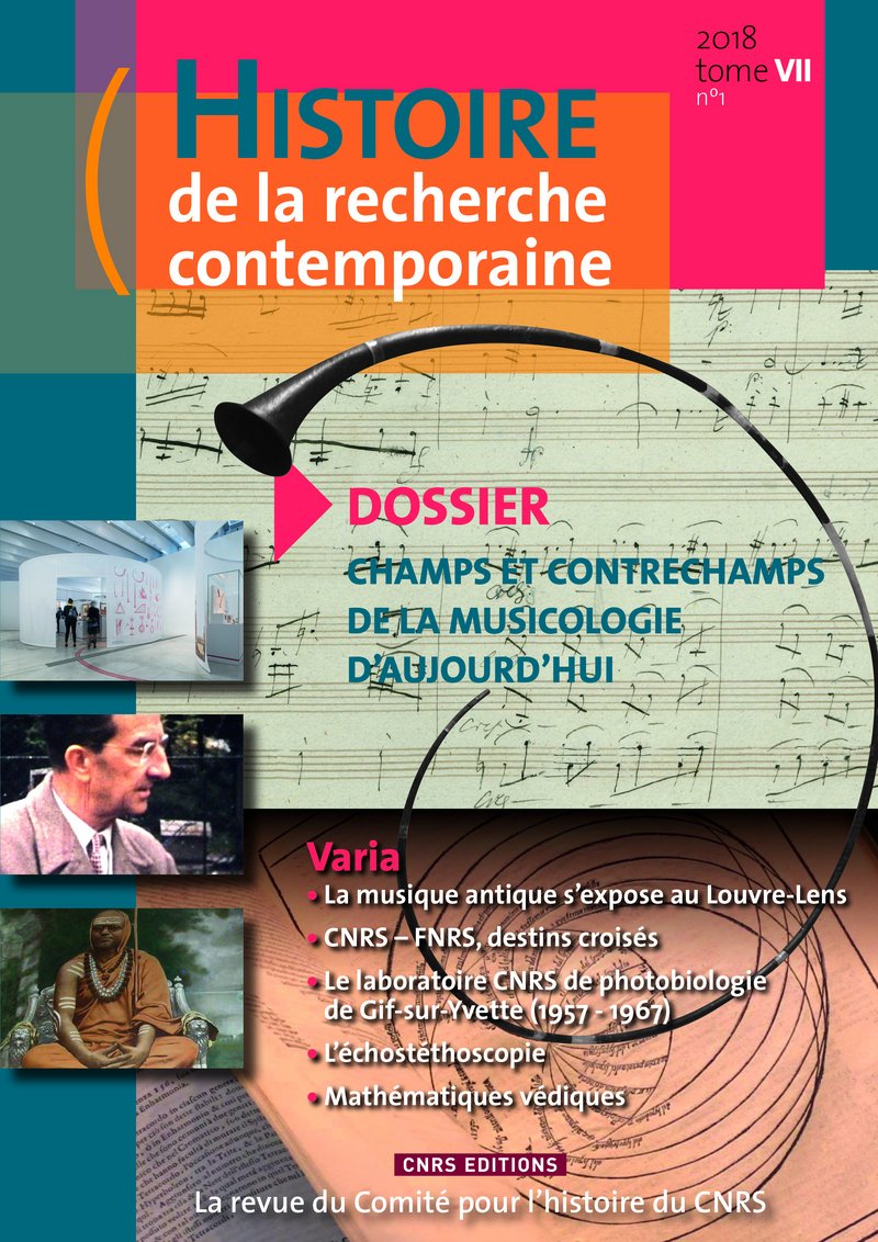 Histoire de la recherche contemporaine - tome 7 nunuméro 1 (07) book