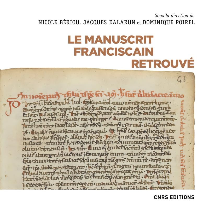 Le manuscrit franciscain retrouvé book