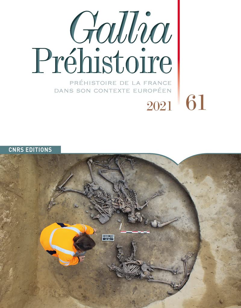 Gallia Préhistoire - Préhistoire de la France dans son contexte Européen - Tome 61 Social Sciences