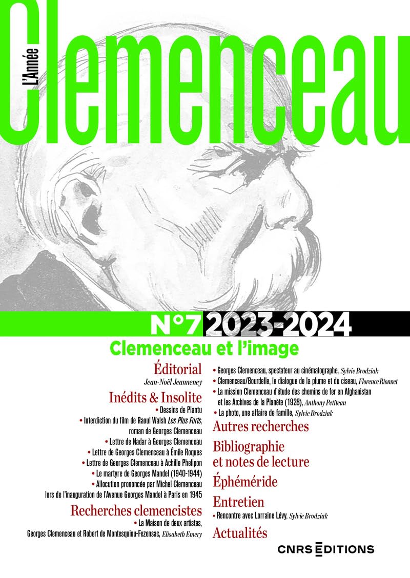 L'Année Clemenceau - N° 07 2023-2024 Politics & History