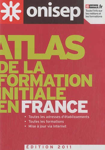 Atlas de la formation initiale en France : CD-ROM book