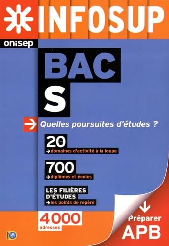 bac s: quelles poursuites d'etudes ?: Quelles poursuites d'études ? Books