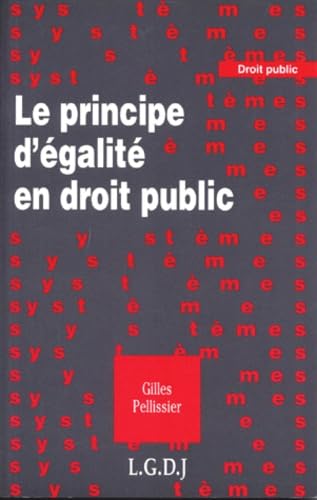 Le principe d'égalité en droit public book