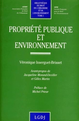 Propriété publique et environnement Books