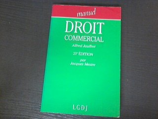 Manuel de droit commercial (Manuels) Books