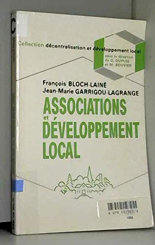 Associations et developpement local book