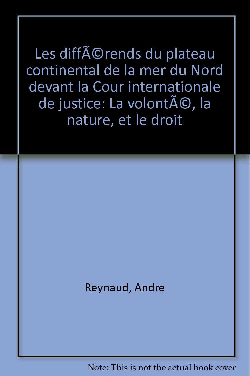 Les Différends du Plateau continental de la Mer du Nord devant la Cour internationale de Justice book