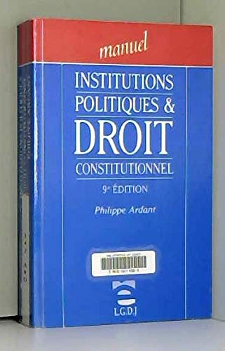 Institutions politiques & droit constitutionnel book