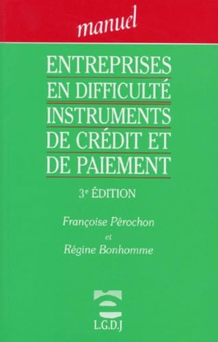 Entreprises en difficulté: Instruments de crédit et de paiement book