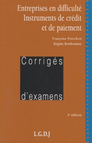 Entreprises en difficulté, instruments de crédit et de paiement (ancienne édition) book