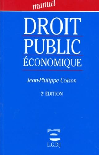 Droit public économique Books