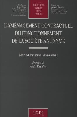L'aménagement contractuel du fonctionnement de la société anonyme Books