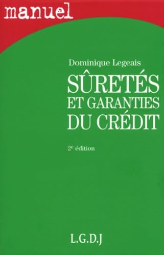 Sûretés et garanties du crédit book