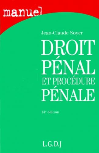 Droit pénal et procédure pénale book