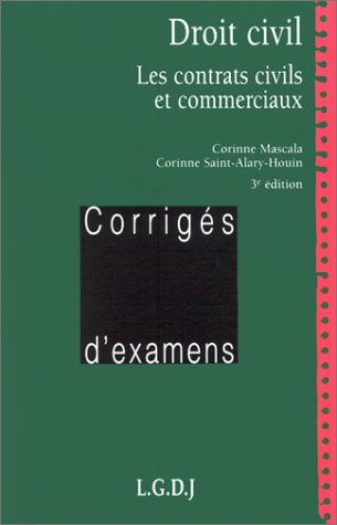 Droit Civil. Les Contrats Civils Et Commerciaux, 3eme Edition Books