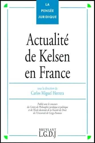 Actualité de Kelsen en France book