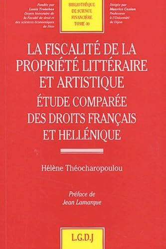 Fiscalité de la propriété littéraire book