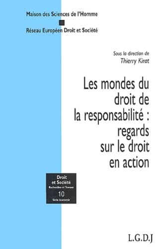LES MONDES DU DROIT DE LA RESPONSABILITÉ : REGARDS SUR LE DROIT EN ACTION book