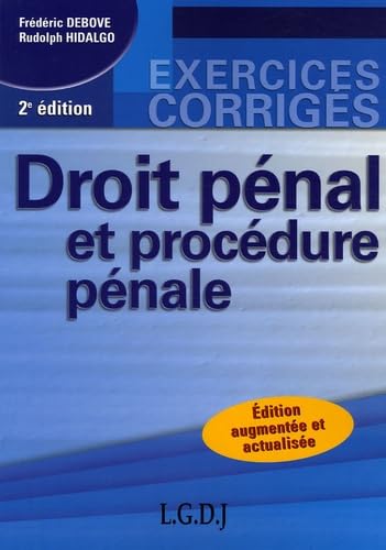 DROIT PENAL ET PROCEDURE PENALE - 2EME EDITION Law