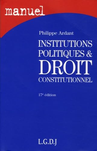 Institutions politiques et Droit constitutionnel Books