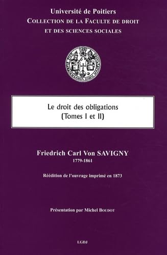 Le droit des obligations: Tomes I et II book