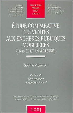 Etude comparative des ventes aux enchères publiques mobilières : France et Angleterre Law