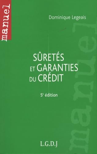 Sûreté et garanties du crédit book