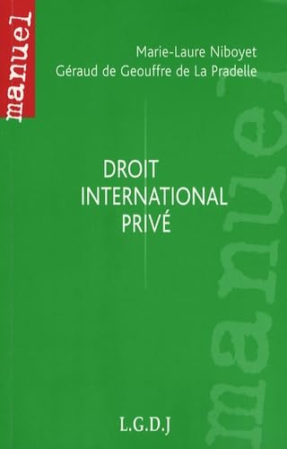 Droit international privé Books
