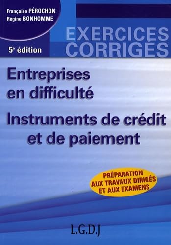 Entreprises en difficulté: Instruments de crédit et de paiement book